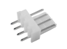 Connector A2543-WV04 male plastic white