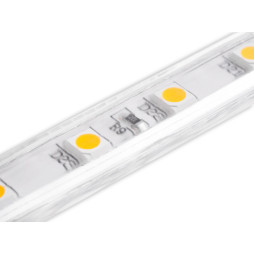 LED strip 5050-60led-10mm-220V 14.4W/m IP68 single board warm white LEDUA