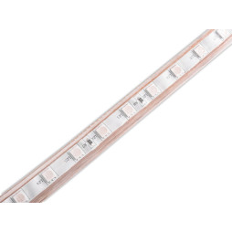LED strip 5050-60led-10mm-220V 14.4W/m IP68 yellow LEDUA