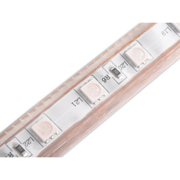 LED strip 5050-60led-10mm-220V 14.4W/m IP68 yellow LEDUA