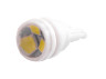 LED car lamp T10-5630-3smd ceramics with lens white 12V LEDUA