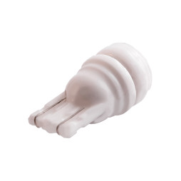 LED car lamp T10-5630-3smd ceramics with lens white 12V LEDUA