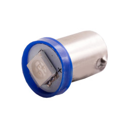 LED car lamp BA9S-5050-1smd blue 24V LEDUA