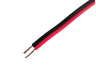 Acoustic wire 2x10\\0.2 20AWG red-black copper (packing 100m) 7-0327