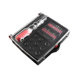 Set of heads and bits with handle 25pcs LTL10007 Lemanso