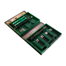 Set of heads and bits with handle 38pcs LTL10048 Lemanso