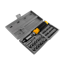 Set of heads and bits with handle 41pcs LTL10011 Lemanso