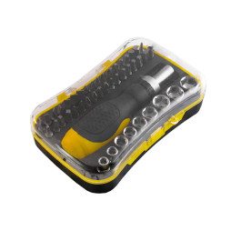 Set of heads and bits with handle 46pcs LTL10020 Lemanso