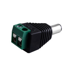 Terminal, male plug DC 5.5*2.1mm 2 years warranty LEDUA