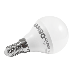 LED lamp G45 4W E14 6500K 380LM 220-240V LM3020 Lemanso