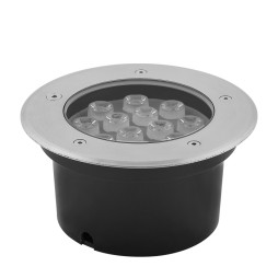 LED sidewalk lamp Feron SP4114 12W 2700K black