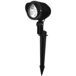 LED ground lamp Feron SP4122 6W 6400K black