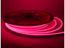 LED neon 6*12mm 120led 2835 24V 9W/m IP65, pink (coil 25m) #64-P AVT