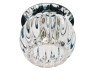 Built-in luminaire Feron JD93 under the lamp transparent matte chrome