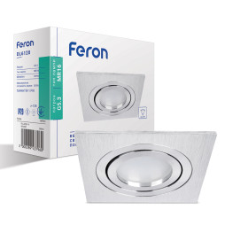 Built-in luminaire Feron DL6120 under the lamp silver
