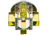 Built-in lamp Feron C1037 yellow