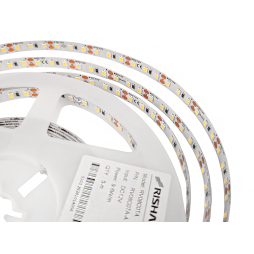 LED strip 2835-120led-8mm-12V 9.6W, IP20 cold white RISHANG 3 years warranty