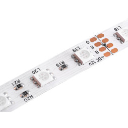 LED strip 5050-60led-10mm-12V 14.4W/m IP20 (MTK-300RGB) RGB MTK