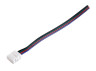 Connector 10mm with wire RGB 14.5cm LEDUA