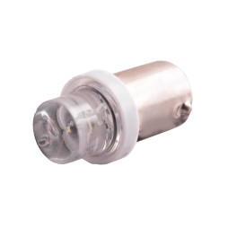 LED car lamp BA9S-1pc-concave LED white 24V LEDUA