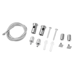 1m suspension mount with ceiling mounting bracket 2pcs in LEDUA kit