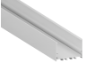 Aluminum profile for LED strip AL-137 2 meters anodized surface-mounted suspended LEDUA