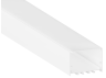 Aluminum profile for LED strip AL-138 2 meters white surface-mounted suspended LEDUA
