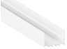 Aluminum profile for LED strip AL-138 2 meters white surface-mounted suspended LEDUA