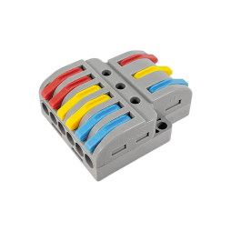 Terminal block gray through 3+6 PCT-222-633