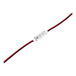 Mini dimmer with 3 buttons, 5-24V 1 channel, 6 A LEDUA