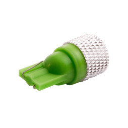 LED car lamp T10-0.5W high power green 12V LEDUA
