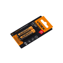 Solova battery R03P/AAA 2pcs SMALL BLISTER Videx