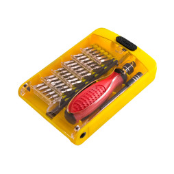 Set of heads and precision bits with handle 38pcs LTL10019 Lemanso