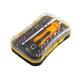 Set of heads and bits with handle 43pcs LTL10018 Lemanso