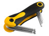 Set of folding hex keys with ball 7pcs LTL10005 Lemanso