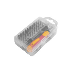 Set of interchangeable heads and bits with holder and extension 33pcs LTL10033 Lemanso