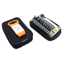 Set of interchangeable heads and bits with ratchet 12pcs LTL10035 Lemanso