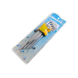 Set of hex star keys 9pcs LTL10004 Lemanso