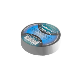 Insulating tape YapI 20 meters 0.13x19mm white LMA401 Lemanso