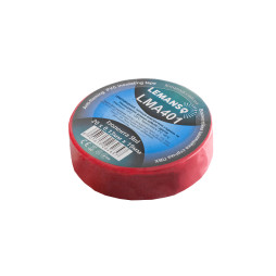 Insulating tape YapI 20 meters 0.13x19mm red LMA401 Lemanso