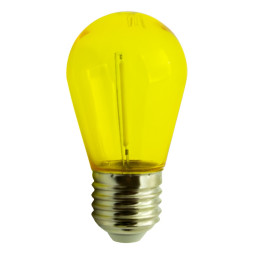 Lemanso LED bulb 1W S14 E27 230V yellow / LM3078 "Kaleidoscope"