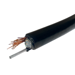 Cable for video surveillance systems RG-59, combined, with cable, Cu, 64%, black, 305m 7-0063 EUROSAT