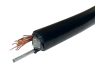 Cable for video surveillance systems RG-59, combined, with cable, Cu, 64%, black, 305m 7-0063 EUROSAT