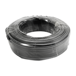 Acoustic wire 2x0.16mm ball screw, black, copper (packing 100m) 7-0340