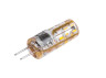 LED lamp G4 24LED 1.5W 230V 120LM 6500K 3014SMD silicone / LM349 Lemanso