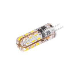 LED lamp G4 24LED 1.5W AC/DC 12V 150LM 4500K silicone / LM3030 Lemanso