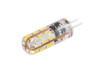 LED lamp G4 24LED 1.5W AC/DC 12V 150LM 6500K silicone / LM3030 Lemanso