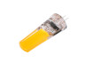 LED lamp G4 COB 3W AC/DC 12V 300LM 6500K silicone / LM3031 Lemanso