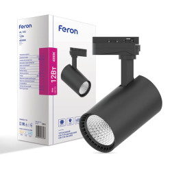 LED track light Feron AL102 12W 4000K black