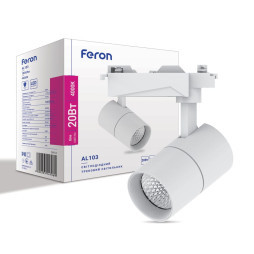 LED track light Feron AL103 20W 4000K white